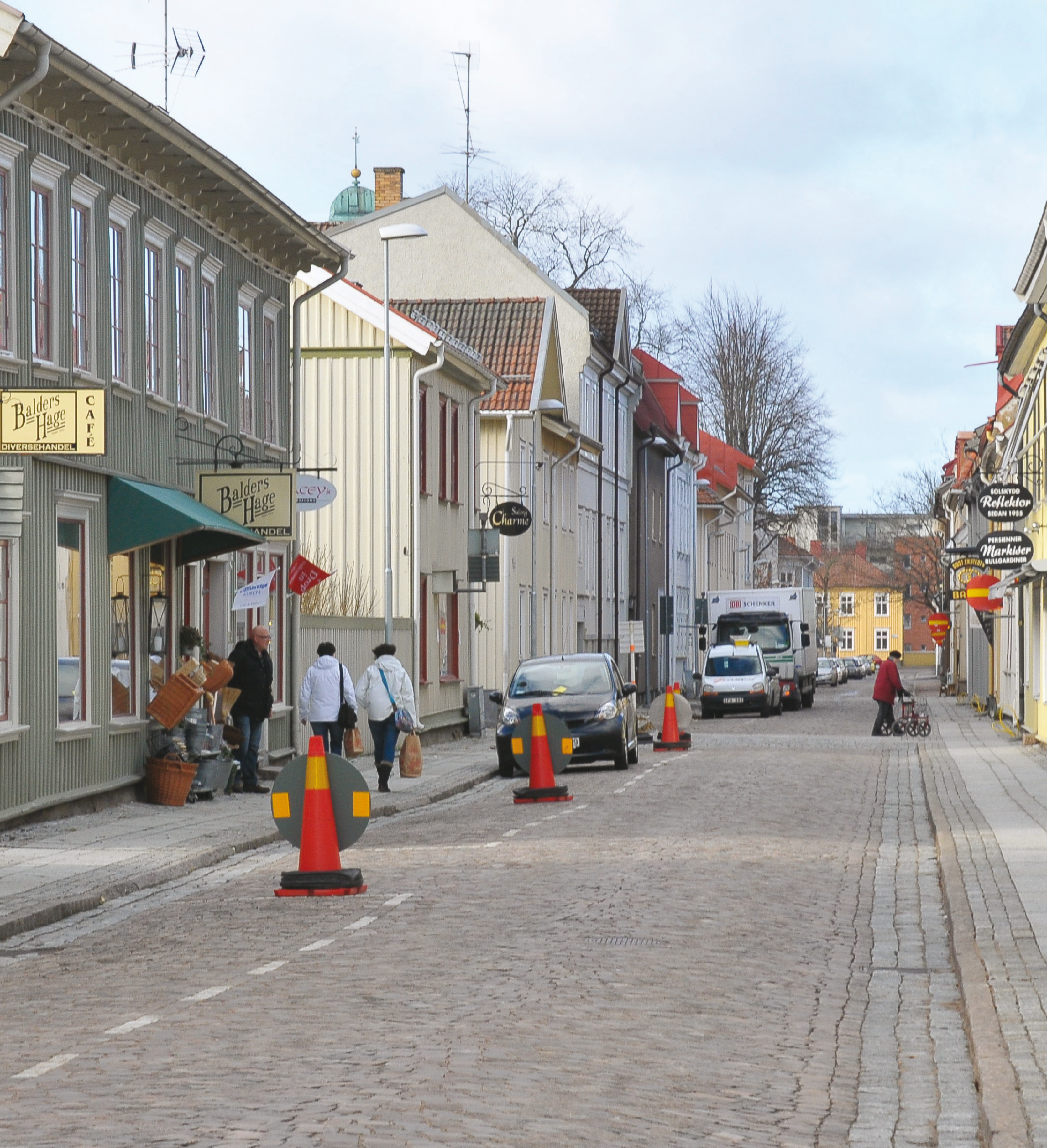 Ledstråk Drottninggatan