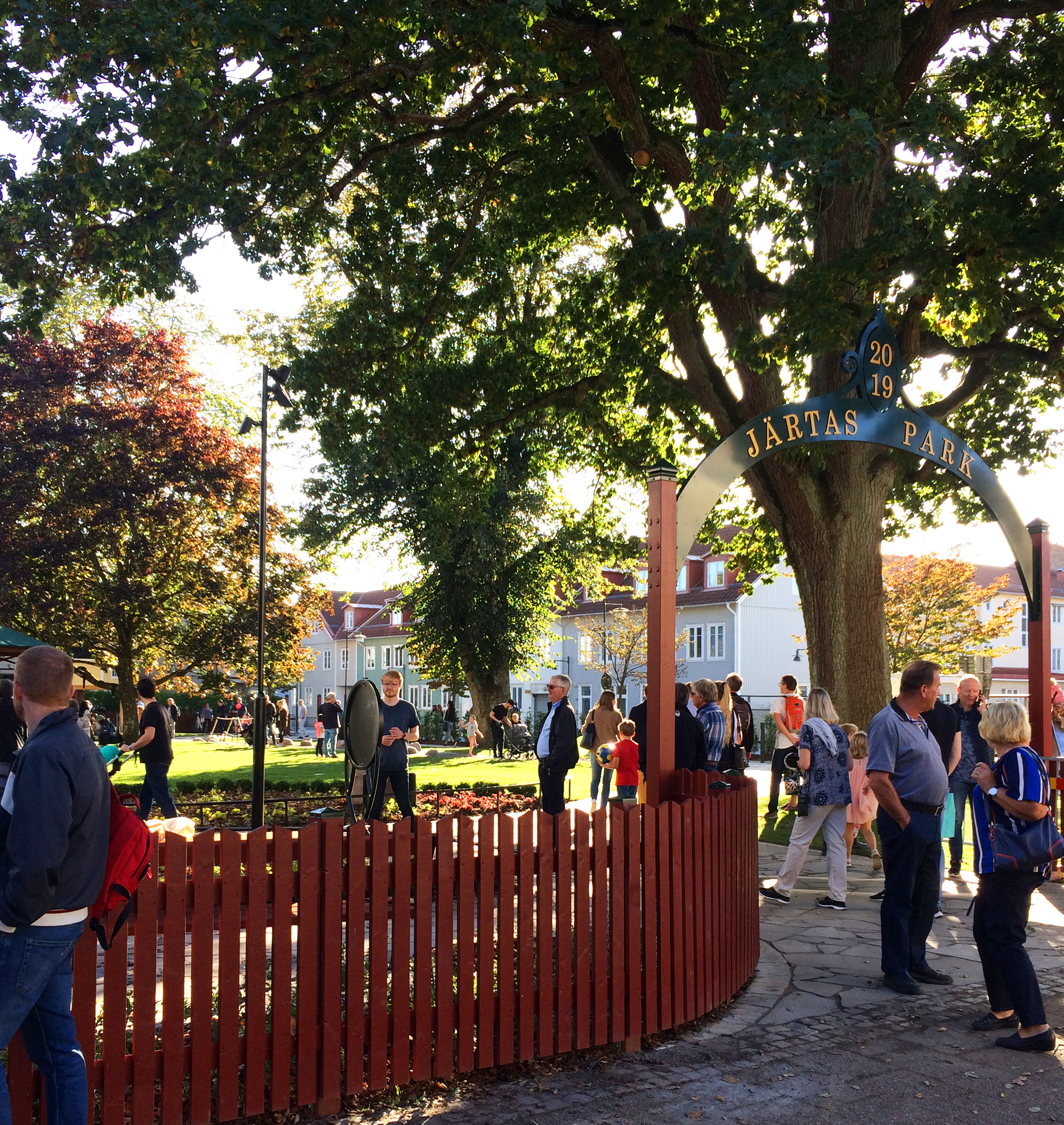 Parken nyöppnades i september 2019.